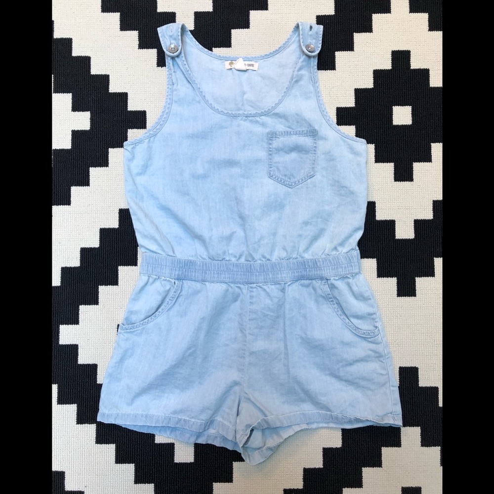 Nordstrom Chambray Romper